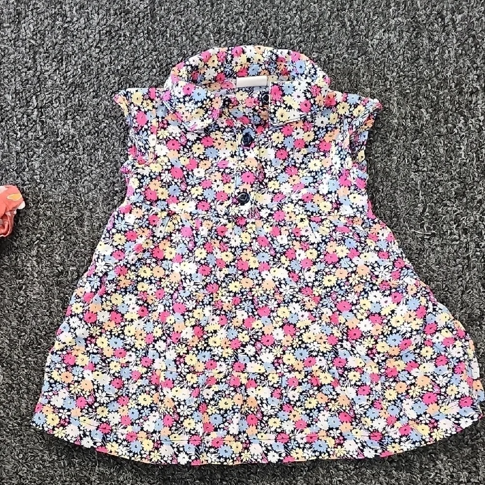 Baby Gap Floral Romper Dress Bundle 0-3 Months
